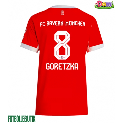 Bayern Munich Leon Goretzka #8 Hemmatröja Kvinnor 2025-26 Kortärmad